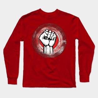 Empowerment Fist A Call to Fight & Uplift Long Sleeve T-Shirt